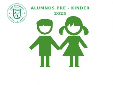 Listas de Pre Kinder 2025